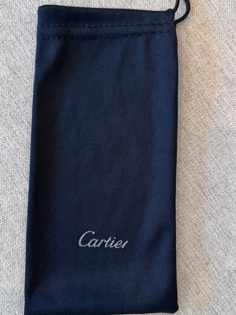 Authentic Cartier Sunglasses Dust Pouch